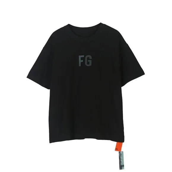 Union Los X Fear Of God Fog 3m Color Reflective Black T-Shirt